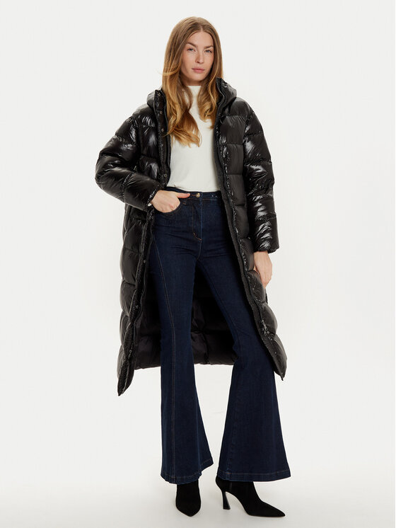 Hetregó Hetregó Daunenjacke Tara 8N728 Schwarz Regular Fit