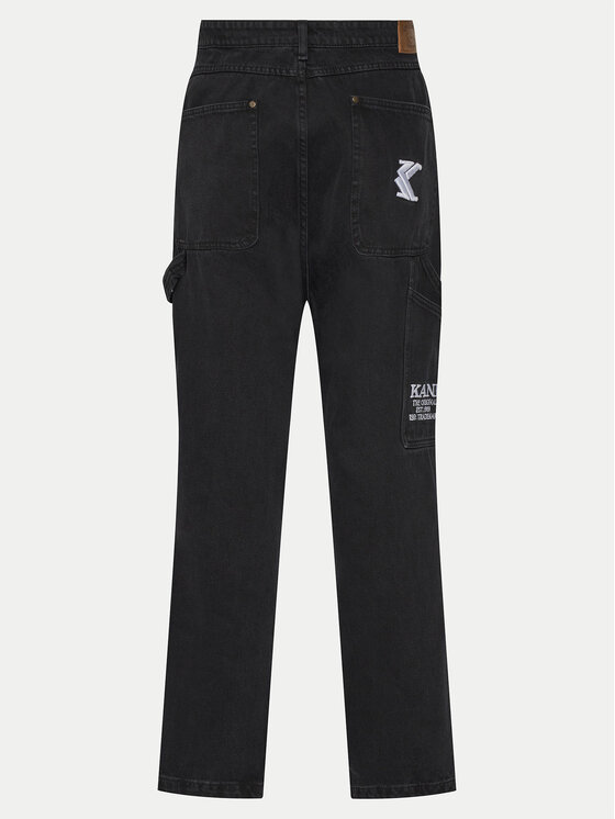 Karl Kani Karl Kani Traperice 6000492 Crna Loose Fit
