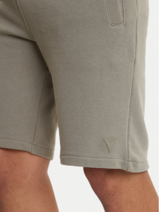 Guess Guess Pantaloni scurți sport Z2YD04 KAIJ1 Verde Regular Fit