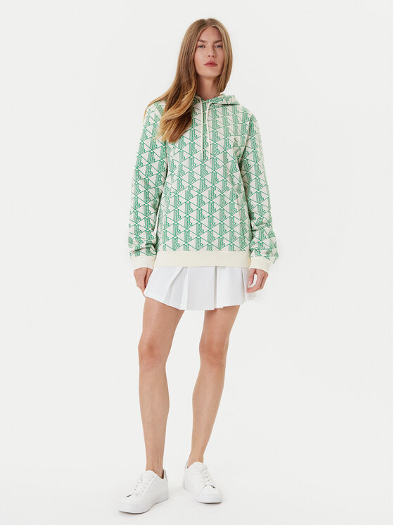 Lacoste Lacoste Bluza SH2855 Zielony Classic Fit