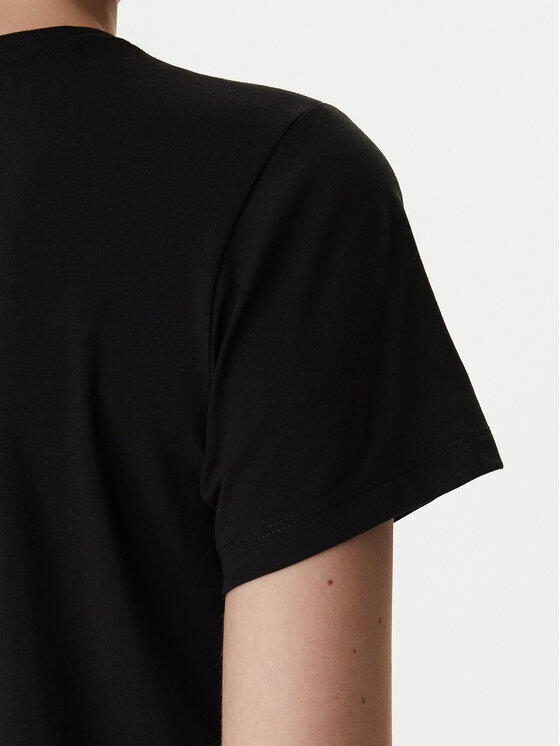 Guess Jeans Guess Jeans T-shirt W4YI10 J1314 Crna Regular Fit