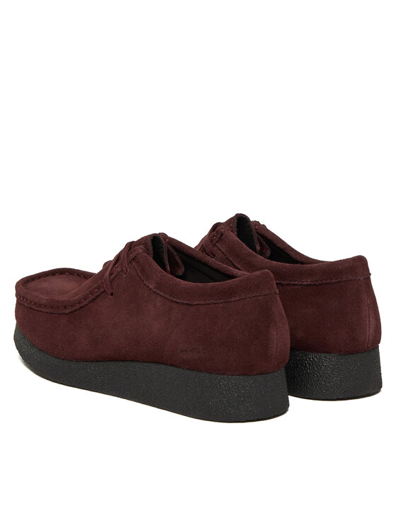 Clarks Clarks Īsi apavi WallabeeEVOSh 26184611 Bordo