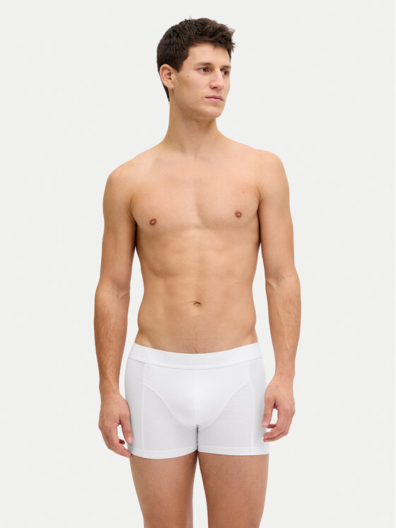Jack & Jones Jack & Jones Set de boxeri﻿ Waistband 12127816 Alb