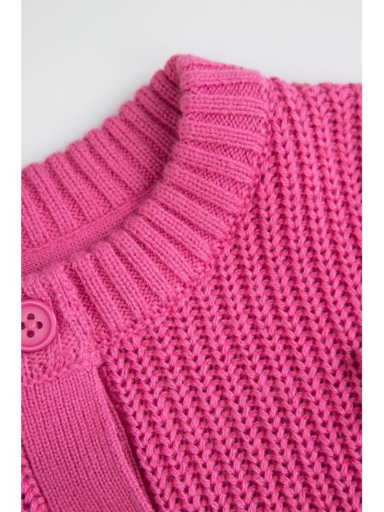 Coccodrillo Coccodrillo Sweter ZC5172201AGK-008 Różowy Regular Fit