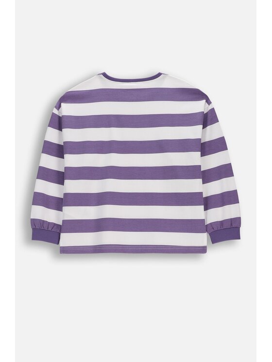 Coccodrillo Coccodrillo Longsleeve WC6143105VGA-016 Fioletowy Regular Fit