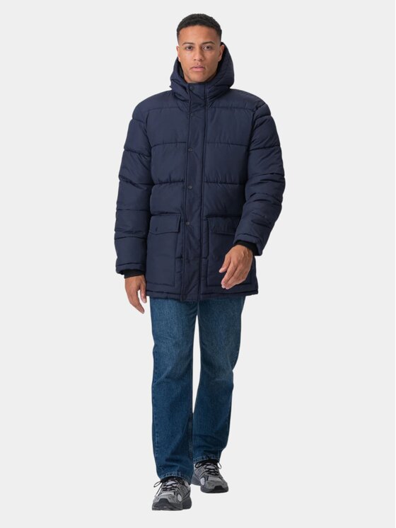 TeeShoppen TeeShoppen Kurtka outdoor 'Basic Collection' Granatowy Regular Fit