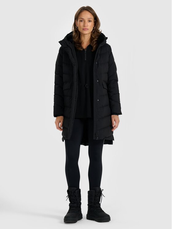 4F 4F Parka 4FRAW25TDJAF0812-20S Czarny Regular Fit