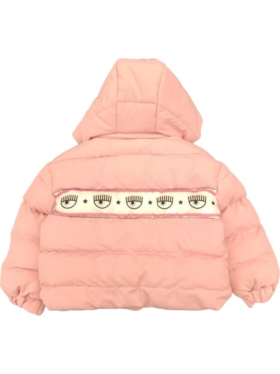 Chiara Ferragni Chiara Ferragni Giubbotto piumino q-bab-66004 Rosa Regular Fit