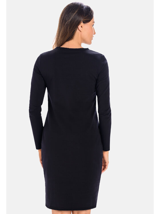 Teyli Teyli Sukienka 531 Czarny Standard Fit