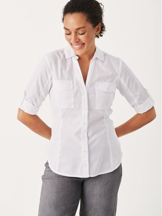 Part Two Part Two Krekls Cortnia 30305975 Balts Relaxed Fit