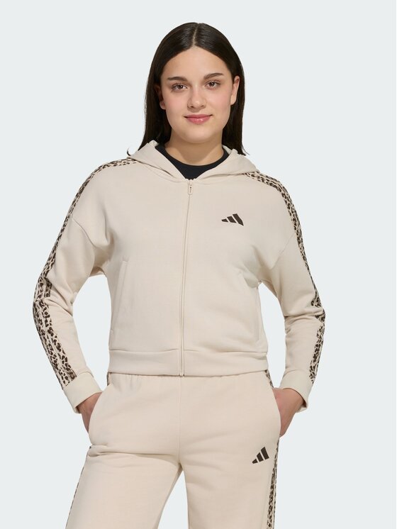 adidas adidas Bluza 165060 Beżowy Loose Fit