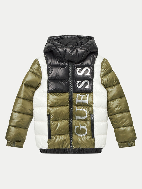 Guess Guess Pernata jakna L4BL06 WEGY0 Šarena Regular Fit