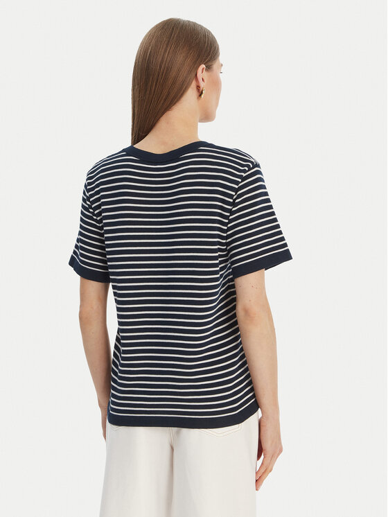 Luisa Spagnoli Luisa Spagnoli Tricou Cattolica 100402 Bleumarin Regular Fit
