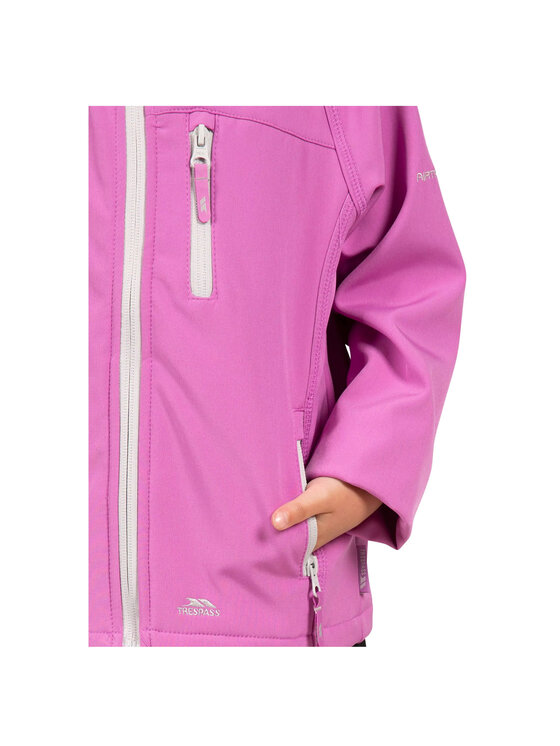 Trespass Trespass Kurtka softshell Kian Różowy Classic Fit