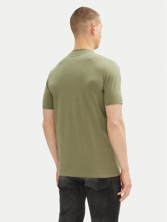 KARL LAGERFELD KARL LAGERFELD T-shirt 755750 552221 Zelena Regular Fit