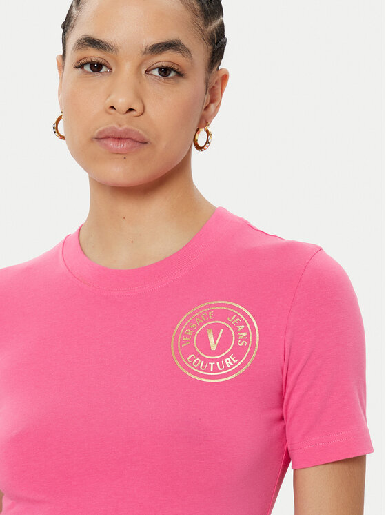 Versace Jeans Couture Versace Jeans Couture Vestito da giorno 78HAOT00 Rosa Slim Fit