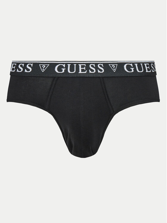 Guess Guess Súprava 5 kusov slipových nohavičiek U4YG20 K6YW1 Čierna