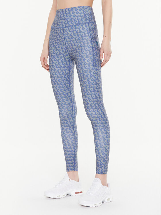 Guess Guess Leggings V3GB02 MC03W Blau Slim Fit
