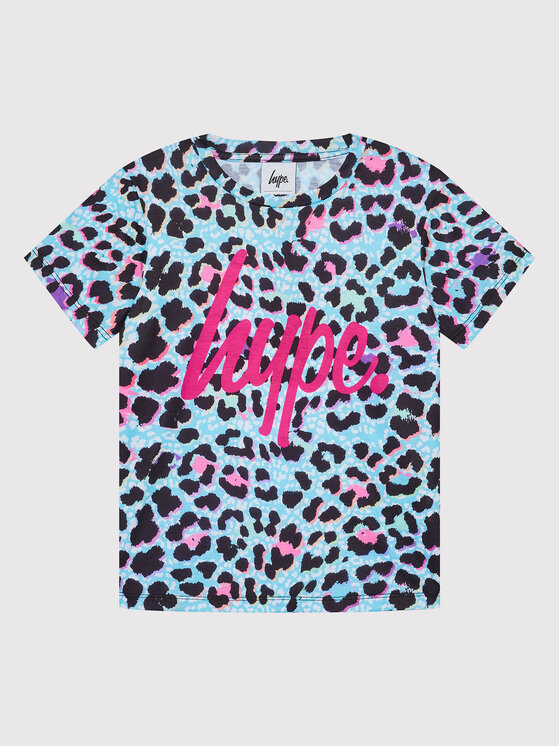 HYPE HYPE T-Shirt ZVLR-222 Μπλε Regular Fit