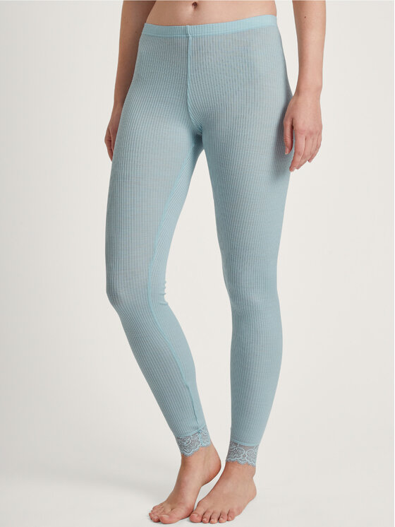Calida Calida Legginsy 27952 Niebieski Slim Fit