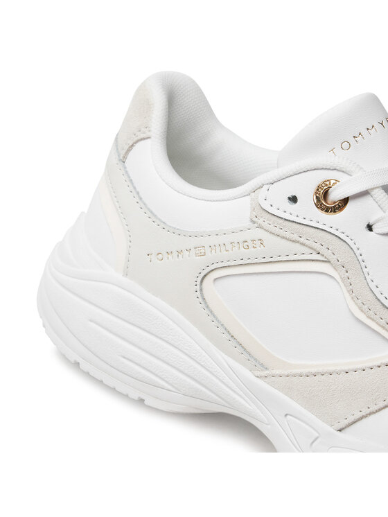 Tommy Hilfiger Tommy Hilfiger Sneakers Hilfiger Chunky Runner FW0FW07996 Weiß