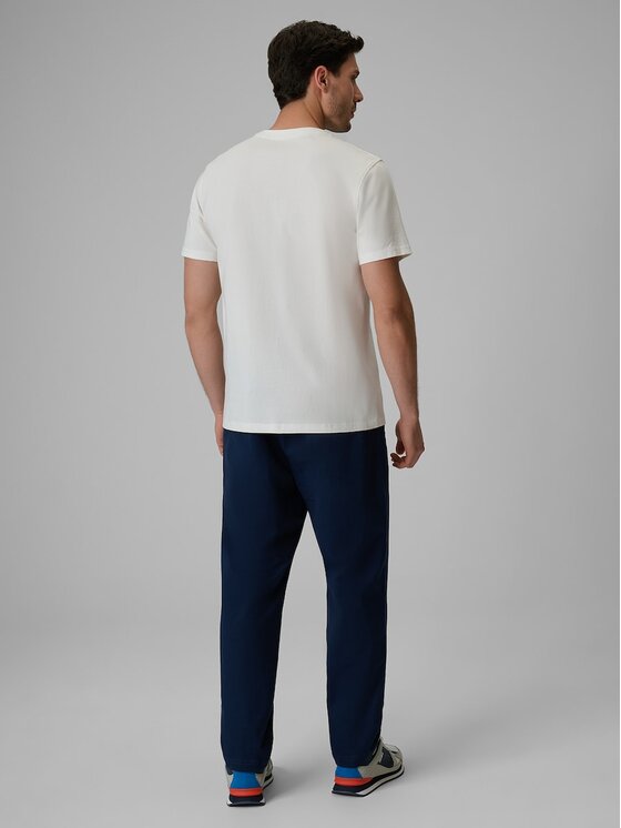 4F 4F Pantaloni di tessuto 4FRSS26TTROM1963-31S Blu scuro Regular Fit