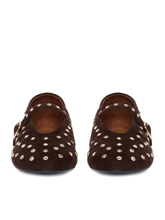 Eva Minge Eva Minge Ballerinas EO-NALA-249060-51 Braun