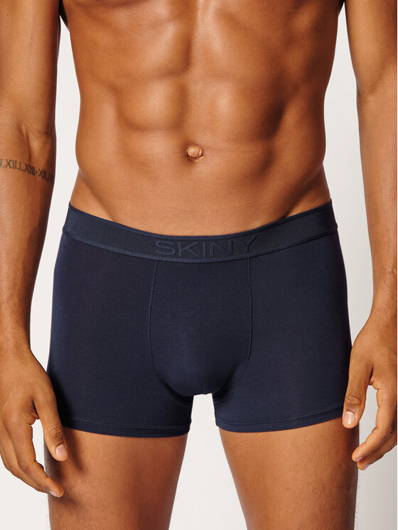 Skiny Skiny Bokserki 81403 Granatowy
