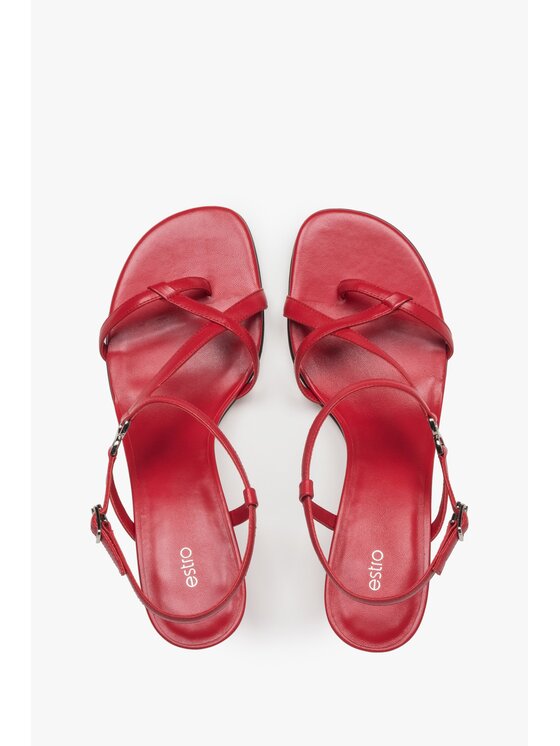 Estro Estro Sandali ER00116918 Rosso