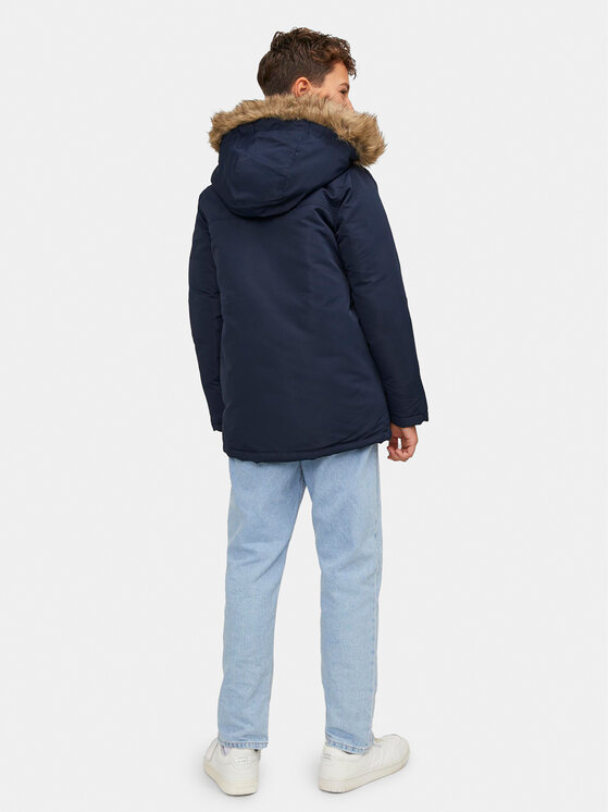 Jack&Jones Junior Jack&Jones Junior Zimska jakna Craft 12212522 Tamnoplava Regular Fit