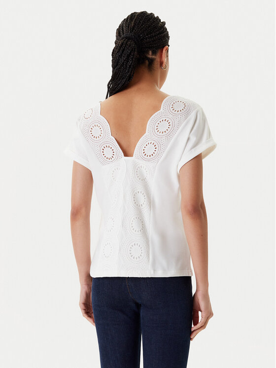 Morgan Morgan Bluse 251-DORINA Weiß Regular Fit