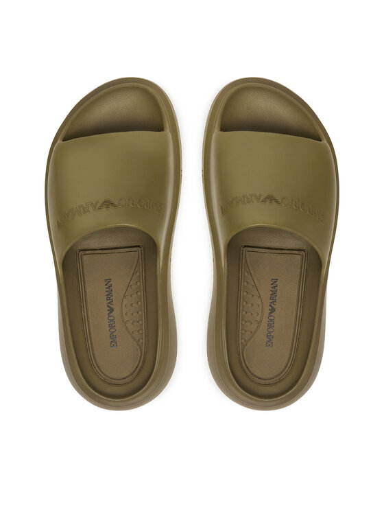 Emporio Armani Emporio Armani Şlapi EM005960 AF26000 U6253 Verde