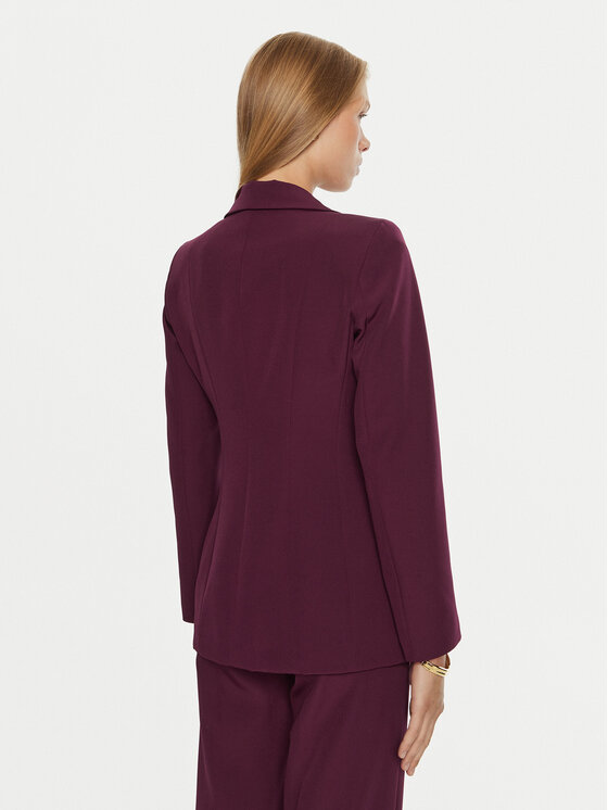 Maryley Maryley Suknjič 24IB139/43GI Bordo rdeča Regular Fit