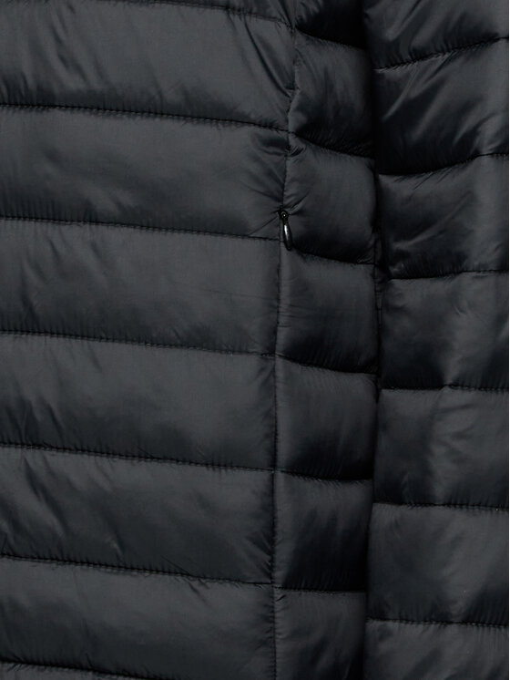 Brave Soul Brave Soul Demisezoninė striukė MJK-HIKEHOODBLK Juoda Regular Fit