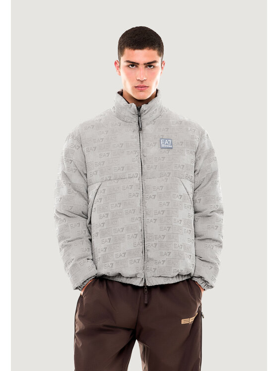 EA7 Emporio Armani EA7 Emporio Armani Kurtka bomber 7M002407 AF27295 Szary Casual Fit