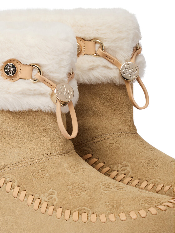 Guess Guess Апрески FLFKEN LEA10 Бежов