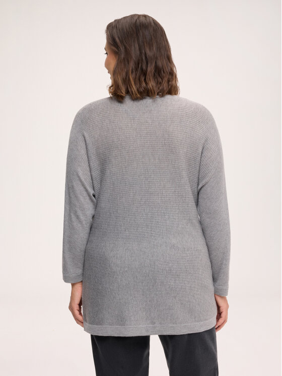 Fiorella Rubino Fiorella Rubino Sweter M216E102298N013 Szary Over Fit