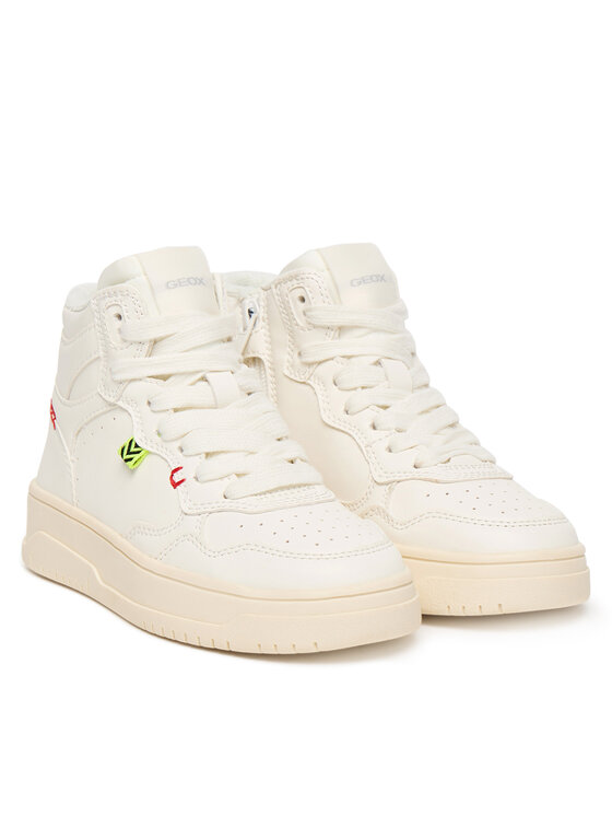 Geox Geox Sneakersy J Lestrella J56NLA 000BC C1000 S Bílá