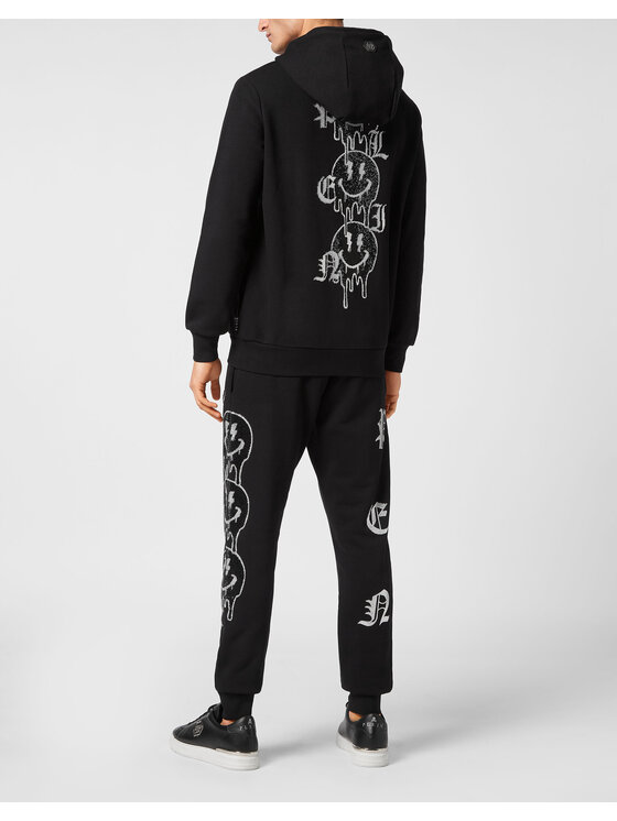 PHILIPP PLEIN PHILIPP PLEIN Tepláková souprava 15115 Černá Regular Fit