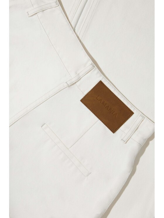 La Mania La Mania Jeansy EDGY Écru Classic Fit