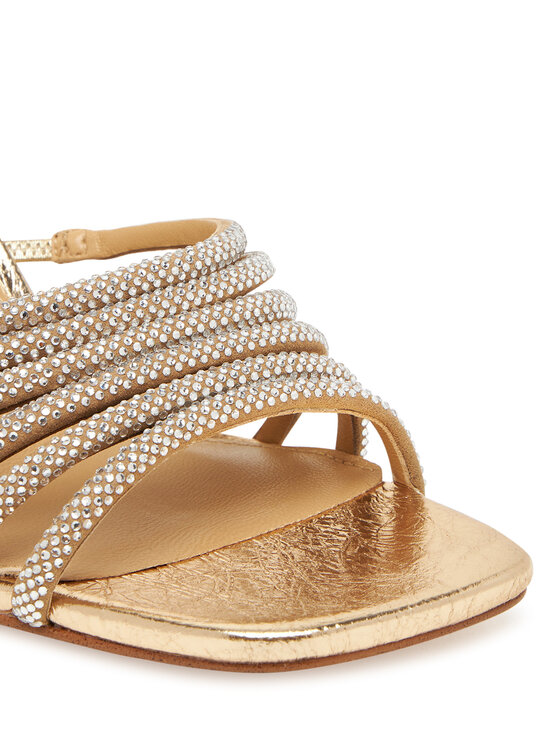 MICHAEL Michael Kors MICHAEL Michael Kors Şlapi klapki 40T5HSHS4S Auriu