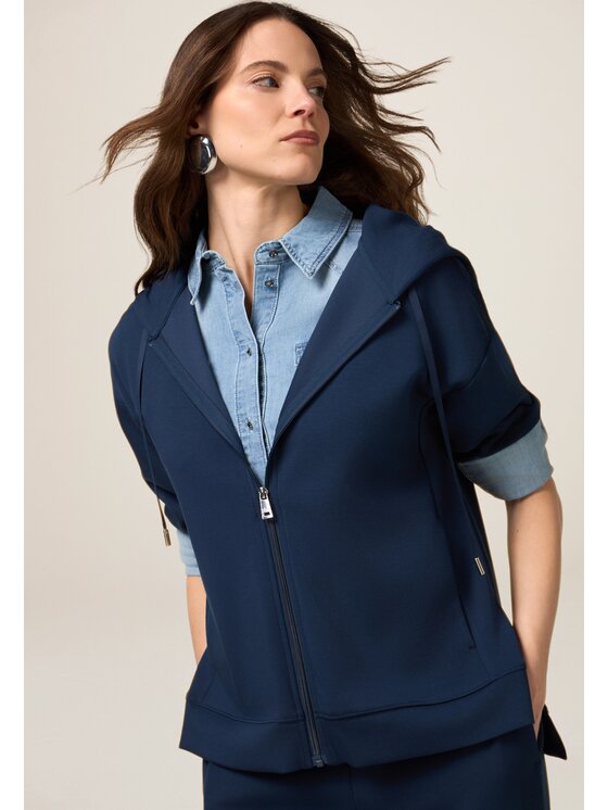 Oltre Oltre Felpa G913J003951N034 Blu Regular Fit