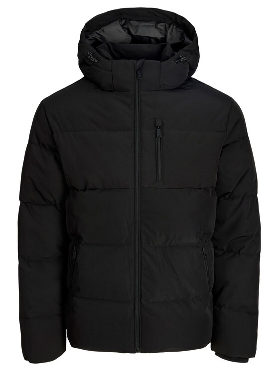 Jack & Jones Jack & Jones Μπουφάν χειμωνιάτικο Obecks 12298858 Μαύρο Regular Fit