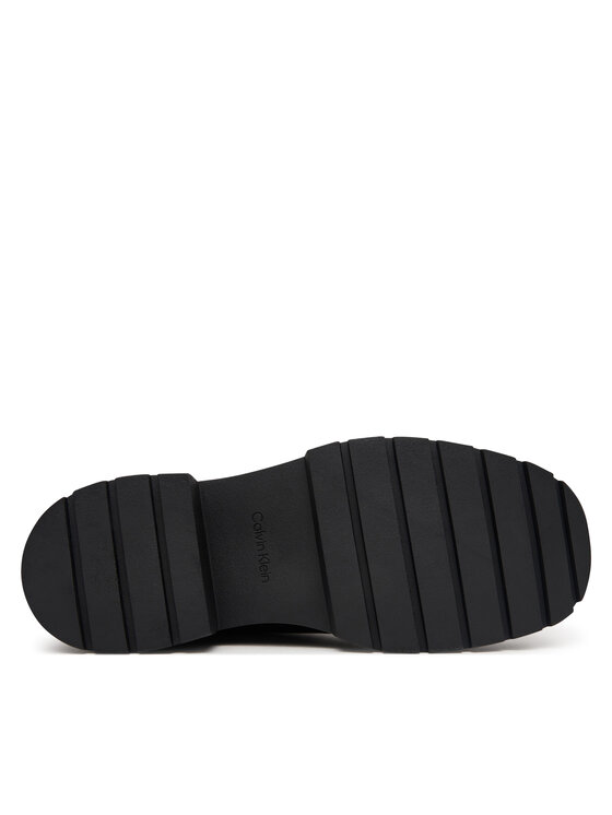 Calvin Klein Calvin Klein Μποτάκια Chunky Ankle Boot Lth Hdw HW0HW03202 Μαύρο