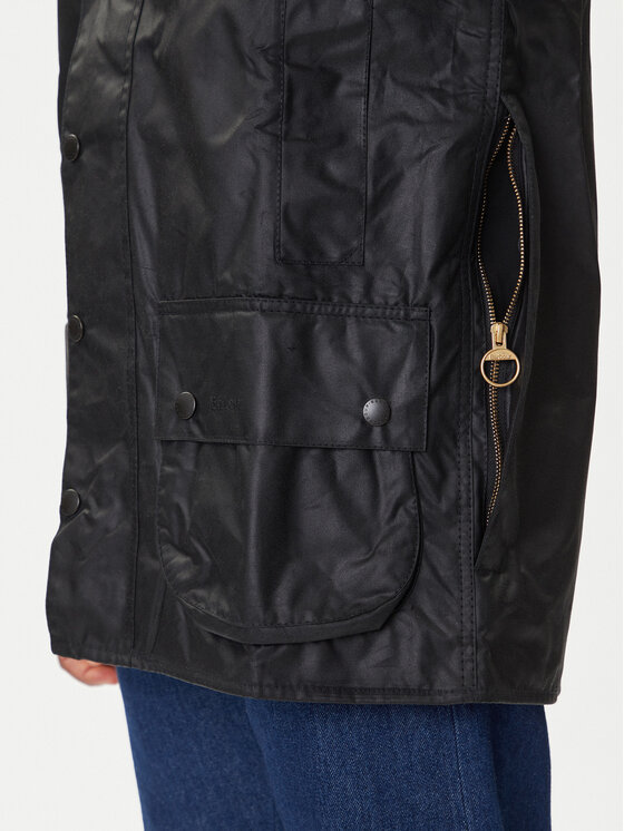 Barbour Barbour Μπουφάν μεταβατικό MWX0017BK91 Μαύρο Regular Fit