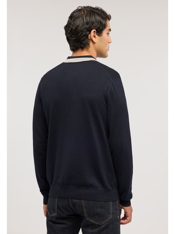 Trussardi Trussardi Cardigan M0198000021N0B1 Blu Regular Fit