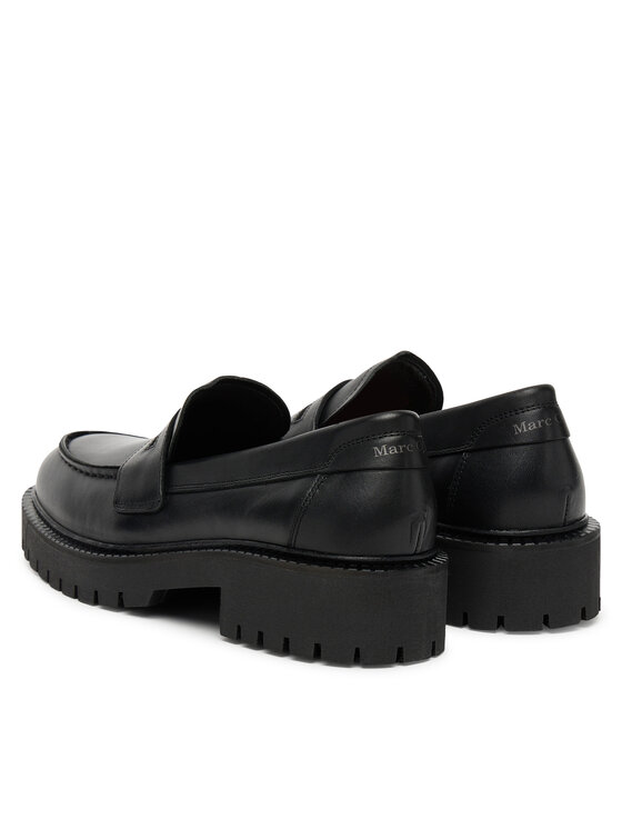 Marc O'Polo Marc O'Polo Chunky loafers SS2M3011 Nero