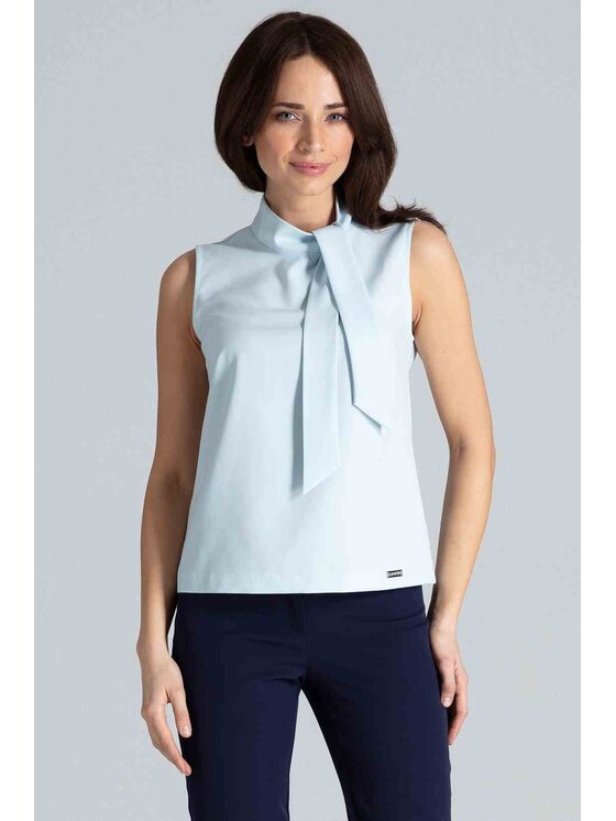 Lenitif Lenitif Blusa K481 Blu Regular Fit