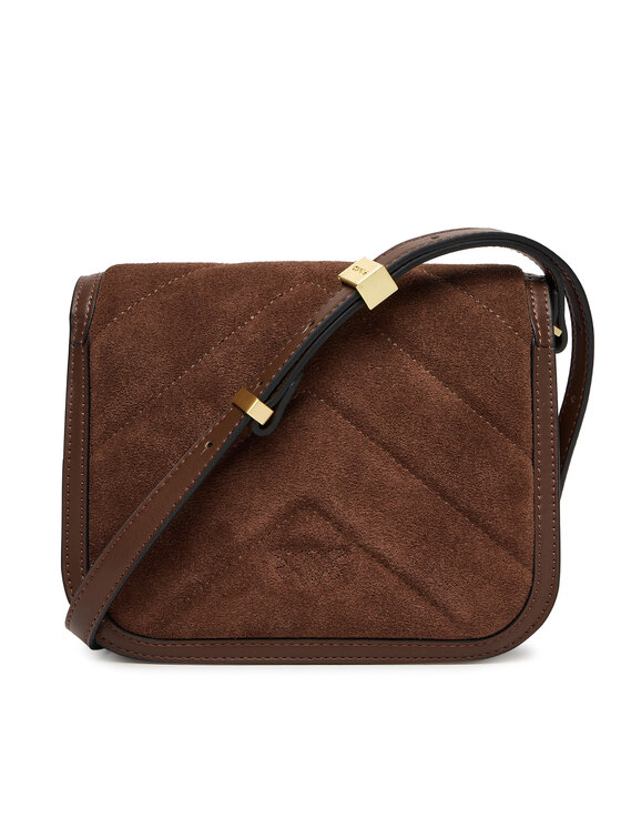 PINKO PINKO Torbica Love Box Bag Fl Mini AI 25-26 PLTT 104297 A2JH Smeđa