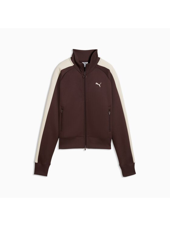 Puma Puma Bluza 629796 Brązowy Regular Fit